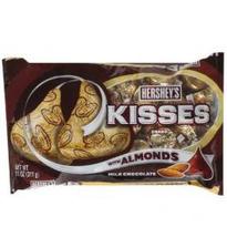 Hershey's Kisses Milk Choclate With Almond (311gm)