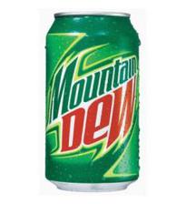 Mountain Dew Can Of 330Lt