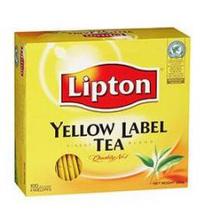 Lipton Yellow Label Tea Bag - Black (100 Sachet Pack)