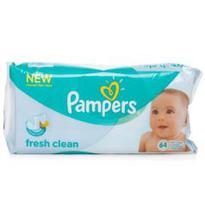 Pampers Fresh Clean 64 Pcs Baby Wipes