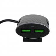 LDNIO 4 USB Sharing Charger 5.1A Current C502 Black