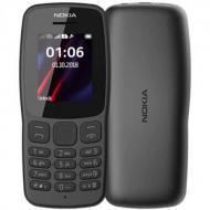 Nokia 106 2018  | Dual Sim  | 4 MB RAM  | 4 MB ROM | Dark Grey