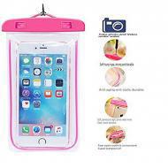 Water Proof Pouch Cover for Mobiles PINK