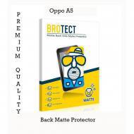 Back Matte Protector For Oppo A5 Transparent