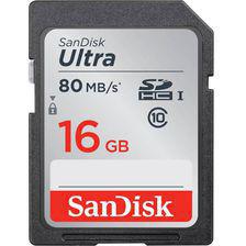 SanDisk 16GB 80MB Ultra UHS-I SDHC Memory Card
