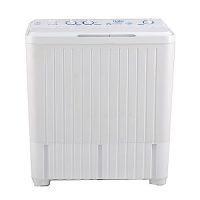 Haier HWM100BS Semiautomatic Top Load Washing Machine 10 kg Milky White & Grey