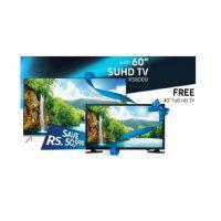 Samsung 60KS8000 4K Curved UHD Smart LED TV With 40 inch Free LCD