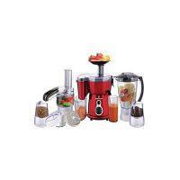 Westpoint Official WF-2803 5-in-1 Jumbo Food Factory with Extra Grinder Red