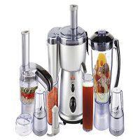Westpoint 5 in 1 Jumbo Food Factory With Extra Grinder WF-2804 S Silver