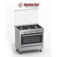 5 Burner Professional Cooking Range Stainless Steel Body ha143