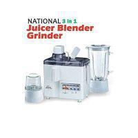 Hussnain Collections National 3in1 Juicer Blender Grinder