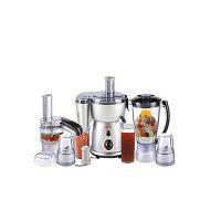 Westpoint Official WF-2804 S Jumbo Food Factory With 5 in 1 Grinder-Silver