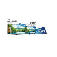 Samsung 65KU7350 4K Curved UHD Smart LED TV Free 40 inch LCD Free