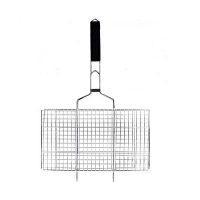 PAK Large Grill Basket Bbq Accessory For Fish Chicken Meat Vegetable