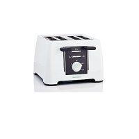 Silver Crest Grille Pain 4 Fentes Toaster White