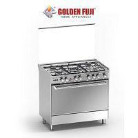 5 Burner Cook Top Professional Cooking Range Stainless Steel Body ha222