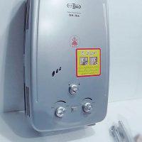 Super Asia Gas Instant Water Heater GH-106, Capacity 6Ltr, Water Pressure: Min 0.01Mpa~Max 0.8Mpa, Gas Pressure 2800 Pa, Automatic Ic Ignition System, Suitable For Low Pressure ha106