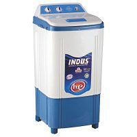 Indus Washing Machine Plastic Body-White Blue