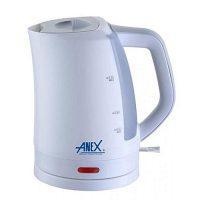 Anex AG-4028 - Deluxe Kettle With Concealed Element - 1.7 Litres - White