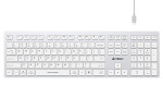 A4tech (FBX50C Bluetooth 24G Wireless Keyboard - White)