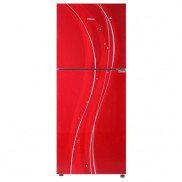 Haier HRF-216 EPR Glass Door Refrigerator (RED)