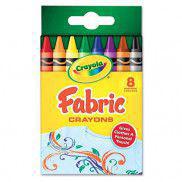Crayola 8ct Fabric Crayons