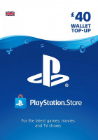 PlayStation PSN Card Â£ 40 GBP Wallet Top Up - UK
