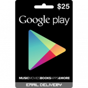 $25 Google Play Gift Card (US-Region)