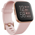 Fitbit Versa 2 Watch Activity Tracker (FB507RGPK) - Petal / Copper Rose Aluminum