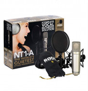 Rode NT1A Vocal Recording Solution Condenser Microphone Package