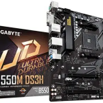 Gigabyte Motherboard B550m Ds3h Amd Am4 Micro Atx Motherboard
