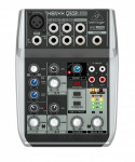 Behringer Q502USB 5-Channel Audio Mixer