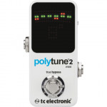 TC Electronic PolyTune 2 Mini Compact Polyphonic Guitar Tuner