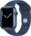 Apple Watch Series 7 45mm GPS Aluminum Case with Clover Sport Band - Blue