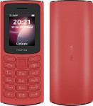 Nokia 105 4G Red With Official Warranty
