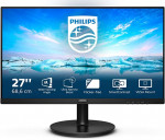 Philips 271V8L 27 Inch FHD Monitor, 75Hz, 4ms, VA, LowBlue, Flickerfree (1920 x 1080, 250 cd/mÂ², HDMI / VGA )