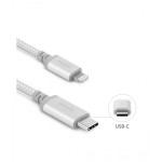 Moshi Integra USB-C To Lightning Cable 4ft Jet Silver