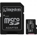 Kingston 64GB Canvas Select Plus UHS-I microSDXC Memory Card