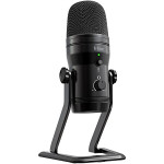 FIFINE K690 USB Studio Recording Microphone Computer Podcast Mic for PC, PS4, Mac with Mute Button & Monitor Headphone Jack, Four Pickup Patterns for Vocals YouTube Streaming 