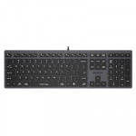 A4tech (Fstyler FX50 Scissor Switch Wired Keyboard - Grey)