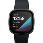 Fitbit Sense Health And Fitness Advanced Smartwatch (FB512BKBK) Carbon / Graphite Stainless Steel