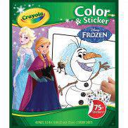 Crayola Frozen Color & Sticker Books - Green