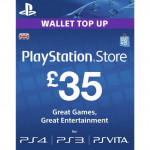 Sony PlayStation Â£35 Network Gift Card - UK Region