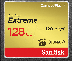 SanDisk SDCFXSB-128G-G46 128GB 120MB/s CompactFlash Memory Card