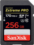 SanDisk 256GB Extreme PRO UHS-I SDHC 170MBS Memory Card - SDSDXXG