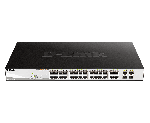 D-Link DGS-1210-28MP 24-Ports Gigabit PoE Switch+4-SFP Ports Web Smart