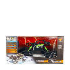 2 In 1 Remote Controlled Metallic Snowmobile Acor Green and Black (1:16 Scale) Jeep 2.4 Ghz With Wheel Exchange
