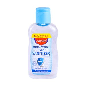 English Antibacterial Hand Sanitizer