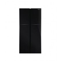 Dawlance Inverter Double French Glass Door Refrigerator 21 Cu Ft Black (DW-900-GD-DFD)