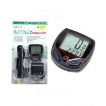 Muzamil Store Wired Bicycle Digital LCD Speedometer & Stopwatch